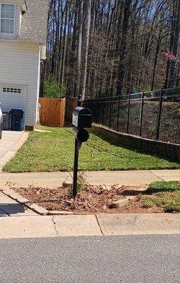Shrub removal & clean up - Before & After