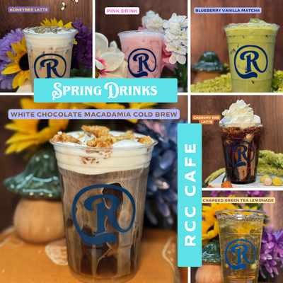 Spring Drinks at RCC! - 🌸 Spring has sprung at Reading Coffee! 🌸
Stop in and sip your way through the season with our lineup of fresh, flavorful spring specialty drinks—crafted with care, creativity, and a whole latte love. From floral-inspired lattes to iced creations that’ll brighten your day, there’s something new to fall in love with. Come taste what’s blooming! ☕💐 Spring Drinks at RCC! - 🌸 Spring has sprung at Reading Coffee! 🌸
Stop in and sip your way through the season with our lineup of fresh, flavorful spring specialty drinks—crafted with care, creativity, and a whole latte love. From floral-inspired lattes to iced creations that’ll brighten your day, there’s something new to fall in love with. Come taste what’s blooming! ☕💐