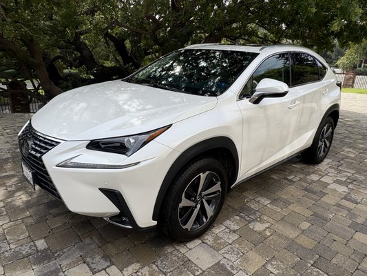 Lexus NX basic wash - This Lexus was given an exterior hand wash and dry, wheel clean, interior vacuum and surface clean. Customer said "it looks brand-new again!" Lexus NX basic wash - This Lexus was given an exterior hand wash and dry, wheel clean, interior vacuum and surface clean. Customer said "it looks brand-new again!"