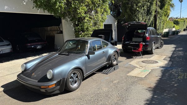 Porshe 911 Turbo - Oil & Filter
Air Filter
Fuel Filter
Spark plugs
Ignition wire set
Ignition rotor
Distributor cap
Brake Fluid Porshe 911 Turbo - Oil & Filter
Air Filter
Fuel Filter
Spark plugs
Ignition wire set
Ignition rotor
Distributor cap
Brake Fluid