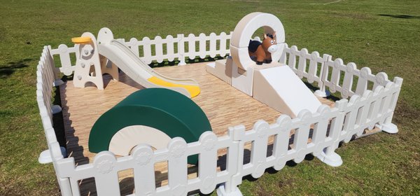 Soft Play Rental - We have soft play equipment for rent. 10 x 10 -13 x 13 ft. For your kids that are age 5 and under. Give your kids the ultimate play experience with our soft play equipment. Perfect for toddlers at birthdays, play dates and special events. Soft Play Rental - We have soft play equipment for rent. 10 x 10 -13 x 13 ft. For your kids that are age 5 and under. Give your kids the ultimate play experience with our soft play equipment. Perfect for toddlers at birthdays, play dates and special events.