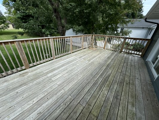Exterior stain jobs - Freshly Stained Deck and Pavilion Exterior stain jobs - Freshly Stained Deck and Pavilion