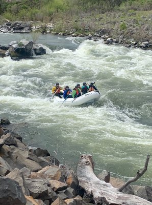 Early Riser - Wenatchee River in Leavenworth - Sunshine • Water Fighting • Family Friendly • 2 to 2.5 Hours • Introductory White Water • Group Discounts Available
High Water - May/June • Low Water - July/August
The Wenatchee River is the most popular river rafting trip in the state of Washington for three very simple reasons: in the spring, when the river is high, the white water is awesome, in the summer when the river mellows, the weather is hot, and it can be traveled by inexperienced paddlers from 8 years on up. (12 years and up during High Water Season.)
The Wenatchee River is the quintessential river rafting trip. . . sometimes wild, but always 'forgiving', meaning every rapid ends in a pool of calmer water.
In late July, and August, the Wenatchee is at the tail-end of the Cascade snow pack that fuels its rapids and fast water. So, don’t expect a lot of white water. The best and biggest white water happens in May and early June.
In July, you can bring the younger kids down the river and enjoy the deep pools for swimming, the clean beaches and eternal sunshine.
Families should consider July, or August. Those seeking white water thrills should choose to raft in May or June. A late June/July/August trip on the Wenatchee is best for those who just want time on the water for relaxation, water fighting and taking the occasional refreshing dip.
We float from Leavenworth down to Cashmere's Riverside Park - roughly 14 miles in length. (In low water, we will shorten the trip but keep the 2 - 3.5 hours on the water the same.)
Afterwards, take advantage of all that the Wenatchee River Valley has to offer - wineries, fruit stands, farmer’s markets, hiking, browsing the unique shops of Leavenworth.
See you in the sunshine of the Wenatchee! Early Riser - Wenatchee River in Leavenworth - Sunshine • Water Fighting • Family Friendly • 2 to 2.5 Hours • Introductory White Water • Group Discounts Available
High Water - May/June • Low Water - July/August
The Wenatchee River is the most popular river rafting trip in the state of Washington for three very simple reasons: in the spring, when the river is high, the white water is awesome, in the summer when the river mellows, the weather is hot, and it can be traveled by inexperienced paddlers from 8 years on up. (12 years and up during High Water Season.)
The Wenatchee River is the quintessential river rafting trip. . . sometimes wild, but always 'forgiving', meaning every rapid ends in a pool of calmer water.
In late July, and August, the Wenatchee is at the tail-end of the Cascade snow pack that fuels its rapids and fast water. So, don’t expect a lot of white water. The best and biggest white water happens in May and early June.
In July, you can bring the younger kids down the river and enjoy the deep pools for swimming, the clean beaches and eternal sunshine.
Families should consider July, or August. Those seeking white water thrills should choose to raft in May or June. A late June/July/August trip on the Wenatchee is best for those who just want time on the water for relaxation, water fighting and taking the occasional refreshing dip.
We float from Leavenworth down to Cashmere's Riverside Park - roughly 14 miles in length. (In low water, we will shorten the trip but keep the 2 - 3.5 hours on the water the same.)
Afterwards, take advantage of all that the Wenatchee River Valley has to offer - wineries, fruit stands, farmer’s markets, hiking, browsing the unique shops of Leavenworth.
See you in the sunshine of the Wenatchee!