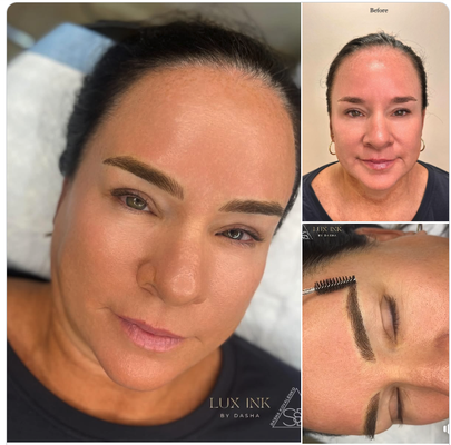 Nano Hair Strokes - 3 stages of Nano Hair Strokes
Look how beautifully the strokes healed — they blend in so naturally, you can barely tell it’s not real hair.
There used to be visible gaps in the brows, and now they look full and soft with the perfect color.
The best part? Unlike microblading, nano strokes won’t turn red, blue, or green over time. Nano Hair Strokes - 3 stages of Nano Hair Strokes
Look how beautifully the strokes healed — they blend in so naturally, you can barely tell it’s not real hair.
There used to be visible gaps in the brows, and now they look full and soft with the perfect color.
The best part? Unlike microblading, nano strokes won’t turn red, blue, or green over time.