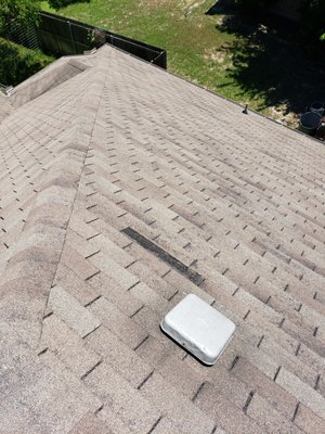 Composition - 25 year 3-tab. Upgraded roof at no extra charge. Composition - 25 year 3-tab. Upgraded roof at no extra charge.
