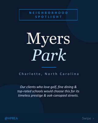 Myers Park Neighborhood Guide - Considering a move to Myers Park, Charlotte, NC? Our comprehensive Myers Park neighborhood guide gives home buyers and sellers an in-depth look at one of Charlotte's most prestigious and sought-after communities. Explore Myers Park homes for sale, historic architecture, luxury real estate, top-rated schools, parks, shopping, dining, nearby attractions, and everything that makes this iconic Charlotte neighborhood so desirable. Whether you're relocating to Charlotte, searching for luxury homes, or comparing Myers Park to other Charlotte neighborhoods, High Performance Real Estate Advisors provides trusted local expertise, market insights, and neighborhood knowledge to help you make confident real estate decisions. Discover what it's really like to live in Myers Park and why so many buyers choose to call this beautiful community home. Myers Park Neighborhood Guide - Considering a move to Myers Park, Charlotte, NC? Our comprehensive Myers Park neighborhood guide gives home buyers and sellers an in-depth look at one of Charlotte's most prestigious and sought-after communities. Explore Myers Park homes for sale, historic architecture, luxury real estate, top-rated schools, parks, shopping, dining, nearby attractions, and everything that makes this iconic Charlotte neighborhood so desirable. Whether you're relocating to Charlotte, searching for luxury homes, or comparing Myers Park to other Charlotte neighborhoods, High Performance Real Estate Advisors provides trusted local expertise, market insights, and neighborhood knowledge to help you make confident real estate decisions. Discover what it's really like to live in Myers Park and why so many buyers choose to call this beautiful community home.