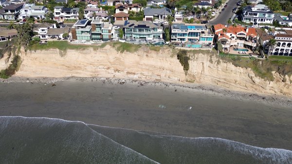 On the cliffs in La Jolla, CA - Palomar Solar completed this project several years ago.  Amazing views!