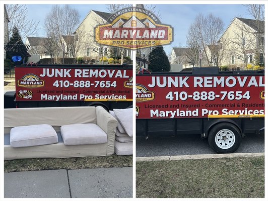 JUNK REMOVAL - we have been completing junk removal jobs in maryland for the past 18 years ''trust the pros'' JUNK REMOVAL - we have been completing junk removal jobs in maryland for the past 18 years ''trust the pros''