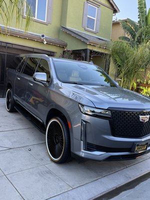 Full detail - This Cadillac Escalade came in for the full luxury treatment
Interior deep cleaned, leather refreshed, exterior shining like new, and every detail touched to perfection.
Nothing better than seeing a clean SUV leave looking showroom ready
Thank you for trusting Aesthetic Auto Detailing!
¿ Fresno, CA
DM to book your next detail Full detail - This Cadillac Escalade came in for the full luxury treatment
Interior deep cleaned, leather refreshed, exterior shining like new, and every detail touched to perfection.
Nothing better than seeing a clean SUV leave looking showroom ready
Thank you for trusting Aesthetic Auto Detailing!
¿ Fresno, CA
DM to book your next detail