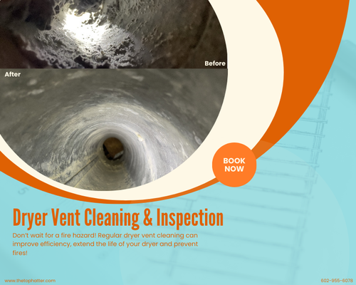 Dryer Vent Cleaning - When cleaning a dryer vent, we clean from both directions. Meaning, there will be a tech inside where the dryer is, as well as outside where it vents out of the house. This way we know it is cleaned and clear all the way through. Dryer Vent Cleaning - When cleaning a dryer vent, we clean from both directions. Meaning, there will be a tech inside where the dryer is, as well as outside where it vents out of the house. This way we know it is cleaned and clear all the way through.
