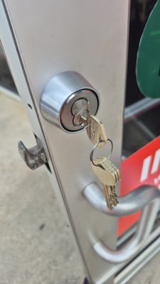Business Projects - We offer full locksmith services for your business. We can provide access control solutions, rekeying, installing or replacing old hardware, lockout services, as well as security cameras and alarm systems. We provide free consultations to make sure you are protecting your office or building in the best way possible. Call us today for a free quote or consultation.