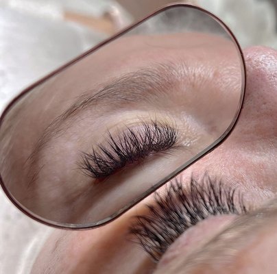 Eyelash extensions - These are just a handful of lash extensions! Classic $75 hybrid $95 and volume $ 125 for full sets!