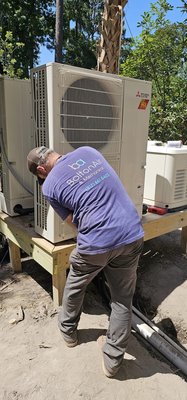 Mitsubishi Installation - Upgrade your heating and cooling system with Mitsubishi's cutting-edge HyperHeat 18 SEER heat pumps, ensuring optimal energy efficiency and reliability. Mitsubishi Installation - Upgrade your heating and cooling system with Mitsubishi's cutting-edge HyperHeat 18 SEER heat pumps, ensuring optimal energy efficiency and reliability.