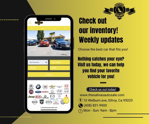 Updates - Check out of inventory! it gets updated with weekly arrivals! Don’t see what you’re looking for? No worries, we find it for you! Visit us today Updates - Check out of inventory! it gets updated with weekly arrivals! Don’t see what you’re looking for? No worries, we find it for you! Visit us today