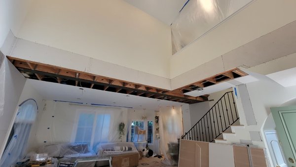 Load bearing wall removal - Lots of work for just 1 load bearing wall. Load bearing wall removal - Lots of work for just 1 load bearing wall.