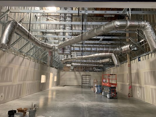 Local commercial project - We’re a family owned, local business here to bring you affordable comfort.  We bring quality and professionalism at your home or business.  We don’t just do residential work, we also have quite a bit of experience in commercial projects as well.