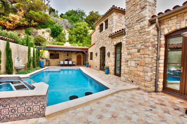 Laguna Beach Hillside - Custom Pool and Spa, Designer Tile, Cross Tile Decking, Brazilian IPE Wood Decking, Salt Pool, Quartz Finish, Baja Shelf, Swim Up Bar with Ocean View Laguna Beach Hillside - Custom Pool and Spa, Designer Tile, Cross Tile Decking, Brazilian IPE Wood Decking, Salt Pool, Quartz Finish, Baja Shelf, Swim Up Bar with Ocean View