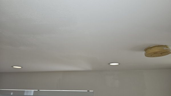 Drywall Repair Ceiling - Drywall Ceiling Repair- Removal cut out/demo Area, Inspect and detected water leak.made Repair, reinstall drywall Spackled, finished, and painted Ceiling. 🎨 Just like we were never here. Quality Work and Competitive pricing.  Call Us!