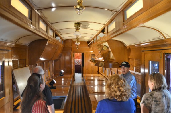 Vintage Rail Car Tours - Experience the once a year opportunity of seeing Mid-Continent's restorations up close and personal! On September 28th - 29th, enter normally locked doors and take a tour inside several exquisitely restored railcars! Knowledgeable restoration volunteers will be on hand inside the cars to give life to the cars’ history and share details of the restoration process. Please visit midcontinent.org for more details.
After learning about the finished products of Mid-Continent’s restoration efforts, visitors can tour the Museum's Car Shop to see where the restoration work is carried out by Mid-Continent’s skilled volunteers. Vintage Rail Car Tours - Experience the once a year opportunity of seeing Mid-Continent's restorations up close and personal! On September 28th - 29th, enter normally locked doors and take a tour inside several exquisitely restored railcars! Knowledgeable restoration volunteers will be on hand inside the cars to give life to the cars’ history and share details of the restoration process. Please visit midcontinent.org for more details.
After learning about the finished products of Mid-Continent’s restoration efforts, visitors can tour the Museum's Car Shop to see where the restoration work is carried out by Mid-Continent’s skilled volunteers.