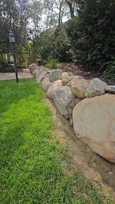 Decorative Rock Installation & Borders - Omaha Lawnscaping Solutions has a simple process to enhancing your outdoor space, we can install new mulch or rock beds with a handful of border options . If you would like to get a more custom design and full plan including plants and other materials, OLS can help with those details as well. Decorative Rock Installation & Borders - Omaha Lawnscaping Solutions has a simple process to enhancing your outdoor space, we can install new mulch or rock beds with a handful of border options . If you would like to get a more custom design and full plan including plants and other materials, OLS can help with those details as well.