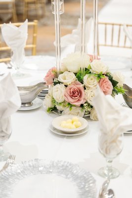 White/Pink floral wedding - This is a beautiful simple yet elegant white and pink floral wedding. This setup was done at the Hilton Double Tree Hotel at Ontario. White/Pink floral wedding - This is a beautiful simple yet elegant white and pink floral wedding. This setup was done at the Hilton Double Tree Hotel at Ontario.