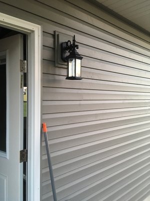 New construction wiring - New garage construction that we completed wiring installation on New construction wiring - New garage construction that we completed wiring installation on