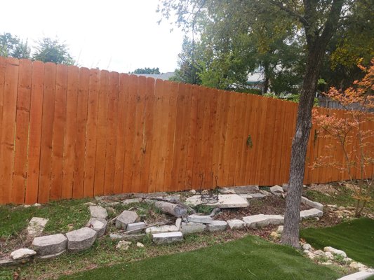 Fence - These are previous fences we have done
6ft in height and cedar 6in wood pickets Fence - These are previous fences we have done
6ft in height and cedar 6in wood pickets