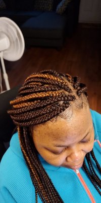 box braids over the years - various sizes of box braids done over the years box braids over the years - various sizes of box braids done over the years