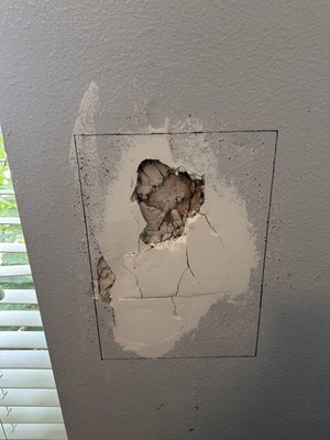 Dry Wall repair - Got a little too enthusiastic redecorating or had an unexpected run-in with the wall? Don't worry, I've got you covered! As your go-to drywall repair specialist, I'll skillfully patch up those accidental mishaps, leaving your walls looking flawless. Fast, efficient, and with a keen eye for detail, I'll have your space back to its pristine condition in no time. Say goodbye to unsightly blemishes and hello to a seamless finish – because accidents happen, but perfection is my specialty!!