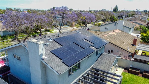 Solar PV System Installation in Long Beach, 20 x REC400 - Solar PV System Installation has been done with 20 x REC400 in Long Beach. Also, smart grid-ready Enphase IQ7A has been installed to ensure high system efficiency and Enphase AC Combiner with envoy so our customer can view the production of their solar panel system with their phones and computers. Solar PV System Installation in Long Beach, 20 x REC400 - Solar PV System Installation has been done with 20 x REC400 in Long Beach. Also, smart grid-ready Enphase IQ7A has been installed to ensure high system efficiency and Enphase AC Combiner with envoy so our customer can view the production of their solar panel system with their phones and computers.
