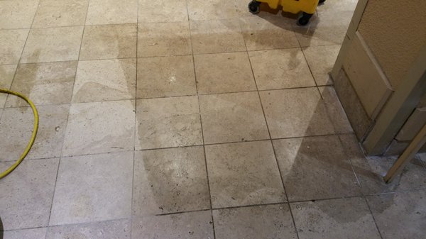 Hard surface cleaning and repair - These photos are reflective of the variety of surfaces that Clean Slate VA maintains regularly. They are pressure cleaned with our system that was specifically designed to handle hard surface cleaning. Brick, tile and grout, fiberglass showers/tubs, etc Hard surface cleaning and repair - These photos are reflective of the variety of surfaces that Clean Slate VA maintains regularly. They are pressure cleaned with our system that was specifically designed to handle hard surface cleaning. Brick, tile and grout, fiberglass showers/tubs, etc