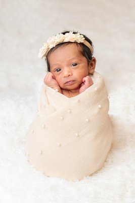 Newborn Session - Newborn Session -  Have different Props and colored wraps.