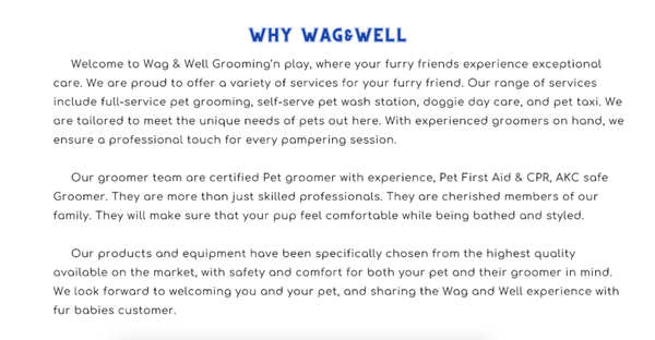 Offering Pet Taxi, In Home Boarding, and Day Care - We are proud to offer a variety of services for your furry friend . Our range of services include full-service pet grooming, self-service pet wash station, doggie day care, pet taxi. We are tailored to meet the unique needs of pets our here. With experienced groomers on hand, we ensure a professional touch for every pampering session Offering Pet Taxi, In Home Boarding, and Day Care - We are proud to offer a variety of services for your furry friend . Our range of services include full-service pet grooming, self-service pet wash station, doggie day care, pet taxi. We are tailored to meet the unique needs of pets our here. With experienced groomers on hand, we ensure a professional touch for every pampering session