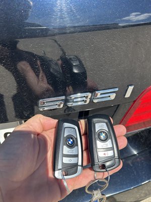 Car key programming at our League City shop! - We cut and program spare keys at our shop location. Don’t fall for the scams that promise to come to you for spare keys! The keys they bring will be clones or cheaply made junk that stop working in a few days! Our keys come with a warranty and if you have any problems you can find us. The scammers will block your calls and you will soon realize you have wasted your money! Car key programming at our League City shop! - We cut and program spare keys at our shop location. Don’t fall for the scams that promise to come to you for spare keys! The keys they bring will be clones or cheaply made junk that stop working in a few days! Our keys come with a warranty and if you have any problems you can find us. The scammers will block your calls and you will soon realize you have wasted your money!