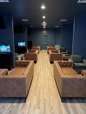 Single Membership - Monthly Dues: $125/Month with No Booking Fee OR $1,375.00/Year with No Booking Fee
Commitment: One (1) Year Commitment
Booking Window: 3 Days in Advance
Access: 24/7/365 access
Guests: $10/Hour/Guest | Members can bring up to 4 accompanied guests for their scheduled tee time (5 people max, including themselves). Each guest is limited to 4 times per year before having to join as a member. A member must always be present with guests.
Membership Includes: One (1) person who is permitted to book or hold up to one (1) tee time with a maximum duration of 2 hours per membership.
Under 18: Any single member under 18 years of age and have a parent or guardian sign up for membership and must sign liability waiver on behalf of minor child.
BYOB: Members are permitted to bring their own food & beverage or use a delivery service. Single Membership - Monthly Dues: $125/Month with No Booking Fee OR $1,375.00/Year with No Booking Fee
Commitment: One (1) Year Commitment
Booking Window: 3 Days in Advance
Access: 24/7/365 access
Guests: $10/Hour/Guest | Members can bring up to 4 accompanied guests for their scheduled tee time (5 people max, including themselves). Each guest is limited to 4 times per year before having to join as a member. A member must always be present with guests.
Membership Includes: One (1) person who is permitted to book or hold up to one (1) tee time with a maximum duration of 2 hours per membership.
Under 18: Any single member under 18 years of age and have a parent or guardian sign up for membership and must sign liability waiver on behalf of minor child.
BYOB: Members are permitted to bring their own food & beverage or use a delivery service.