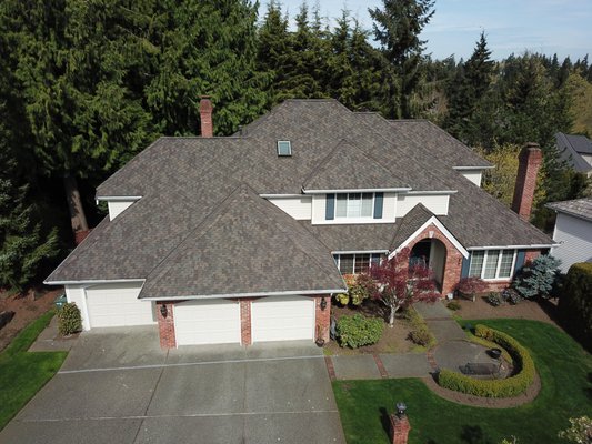 CertainTeed Presidential TL Autumn Blend Roof Replacement - Bellevue, WA - Cornerstone Roofing replaced the Cedar Shake roof on this Bellevue, WA home with a new CertainTeed Presidential TL Autumn Blend luxury asphalt/ composition shingle roof.
The homeowner kindly shared, "Excellent! We would recommend to others! Many thanks to your excellent work crews!!!"
Project was completed in 3 days. CertainTeed Presidential TL Autumn Blend Roof Replacement - Bellevue, WA - Cornerstone Roofing replaced the Cedar Shake roof on this Bellevue, WA home with a new CertainTeed Presidential TL Autumn Blend luxury asphalt/ composition shingle roof.
The homeowner kindly shared, "Excellent! We would recommend to others! Many thanks to your excellent work crews!!!"
Project was completed in 3 days.