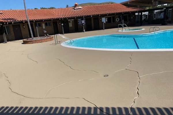 Pool Deck Resurfacing Contractor in Orange County, CA - Pool Deck Resurfacing Contractor in Orange County, CA
Transform Your Outdoor Space with Prestige Deck Coating

Is your pool deck looking faded, cracked, or worn down? Don’t let damaged concrete ruin the beauty and safety of your outdoor space. At Prestige Deck Coating, we specialize in commercial and residential pool deck resurfacing throughout Orange County, CA, giving your backyard or business a refreshed, modern look that lasts for years.

We apply two layers of durable, polymer-based concrete, designed to reduce the risk of cracking and leaking. Our expertly installed resurfacing system features a textured, anti-slip finish, ensuring your deck is safe to walk on—even when wet. Whether you prefer a natural stone look or a bold, modern design, we offer a wide selection of colors and finishes to match your personal style and enhance your outdoor living space.

Why Resurface Your Pool Deck?
Eliminate cracks, stains, and faded finishes

Improve safety with a slip-resistant surface

Increase the value and curb appeal of your property

Protect against moisture, UV rays, and wear

At Prestige Deck Coating, we transform aging pool decks into attractive, functional outdoor areas using our proven waterproofing and resurfacing systems. Our experienced team is committed to quality craftsmanship and customer satisfaction, using only high-performance materials that stand up to Southern California’s climate and lifestyle.

Why Choose Prestige Deck Coating?
Licensed and insured professionals

Decades of deck resurfacing experience

Free on-site estimates and expert recommendations

Custom solutions tailored to your needs and budget

Local, trusted contractor in Orange County

Whether you're looking for a simple resurfacing or a full redesign, Prestige Deck Coating is your trusted partner for pool deck solutions that are safe, durable, and beautiful.

Call now to schedule your free estimate and give your pool deck the upgrade it deserves!