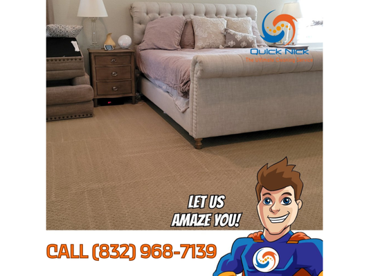 Carpet Cleaning - Hey... Is your carpet in need of some TLC??
Well, look no further because "Quick Nick" is your Local Cleaning Hero with the Highest ratings, great customer service and affordable prices! ( Search for "Quick Nick" and see for yourself)
We use the real "HOT STEAMs" to extract the dirt, oils, allergens & pollutants to rejuvenate your carpet, and make it smell and look amazing again!
Check out the pictures here or visit our website to see lots more!
www.QuickNicksCleaning.com
❇️ Family Owned & Operated
❇️ Highly Rated ( Search "Quick Nick")
❇️ Safe Cleaning with NO Additives
❇️ REAL HOT STEAM (Truck Mounted up to 220 degrees)
❇️ Affordable Pricing- No Hidden Fees
❇️ Friendly & Hardworking Employees
❇️ OVER 10 Years in business
Call us NOW : (832) 968-7139 Carpet Cleaning - Hey... Is your carpet in need of some TLC??
Well, look no further because "Quick Nick" is your Local Cleaning Hero with the Highest ratings, great customer service and affordable prices! ( Search for "Quick Nick" and see for yourself)
We use the real "HOT STEAMs" to extract the dirt, oils, allergens & pollutants to rejuvenate your carpet, and make it smell and look amazing again!
Check out the pictures here or visit our website to see lots more!
www.QuickNicksCleaning.com
❇️ Family Owned & Operated
❇️ Highly Rated ( Search "Quick Nick")
❇️ Safe Cleaning with NO Additives
❇️ REAL HOT STEAM (Truck Mounted up to 220 degrees)
❇️ Affordable Pricing- No Hidden Fees
❇️ Friendly & Hardworking Employees
❇️ OVER 10 Years in business
Call us NOW : (832) 968-7139