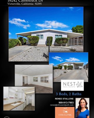 New Listing! Priced to sell - The owners are out of state here.   I was able to clean up the property, and list it quickly for sale.