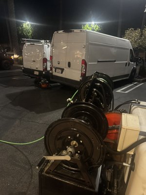 Hydrojetting - Restore full flow to your pipes with our powerful hydrojetting services. We use high-pressure water jets to safely and thoroughly remove grease, scale, roots, and stubborn blockages from drains and sewer lines—without harsh chemicals or damage to your plumbing. Hydrojetting is ideal for routine maintenance or tough clogs in residential and commercial systems, leaving your pipes clean and free of buildup for lasting performance. Trust us for eco-friendly and highly effective hydrojetting solutions.