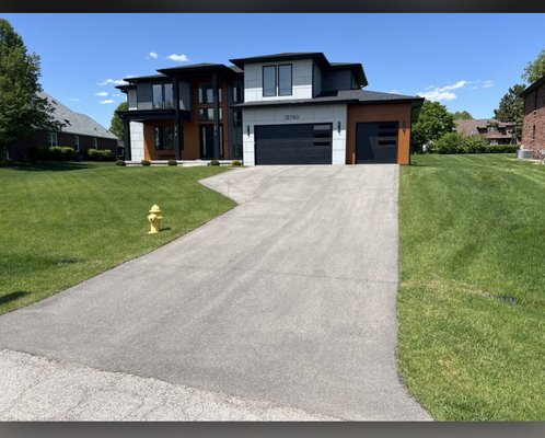 Asphalt driveway Sealing - In this project, our customer reached out in need of having their newly paved asphalt driveway sealed all dirt and debris was removed from driveway. Then we apply oil base pressurized, sealer application, which rejuvenates and restores asphalt minerals back into pavement. Asphalt driveway Sealing - In this project, our customer reached out in need of having their newly paved asphalt driveway sealed all dirt and debris was removed from driveway. Then we apply oil base pressurized, sealer application, which rejuvenates and restores asphalt minerals back into pavement.