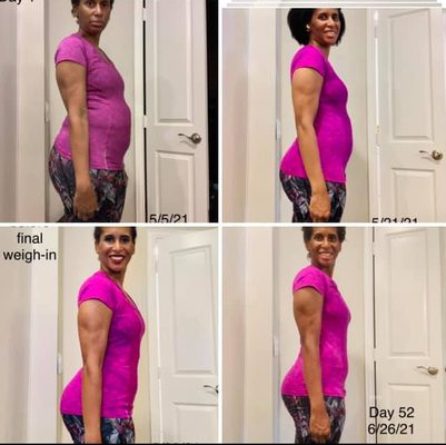 Fresh Start Program - Drop 10lbs in only 4 weeks! We give you all the tools you need to be successful.
-Unlimited Classes
-Meal Plan/Cook Book
-Accountability Check-ins/Coaching Fresh Start Program - Drop 10lbs in only 4 weeks! We give you all the tools you need to be successful.
-Unlimited Classes
-Meal Plan/Cook Book
-Accountability Check-ins/Coaching