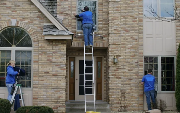 Residential Services - Tired of looking out dirty windows in your home? Put away the ladder and let us relieve the constant headache of those hard to reach places: gutters, chandeliers, ceiling fans. Give us a call today to scheudle your cleaning for next month! Residential Services - Tired of looking out dirty windows in your home? Put away the ladder and let us relieve the constant headache of those hard to reach places: gutters, chandeliers, ceiling fans. Give us a call today to scheudle your cleaning for next month!