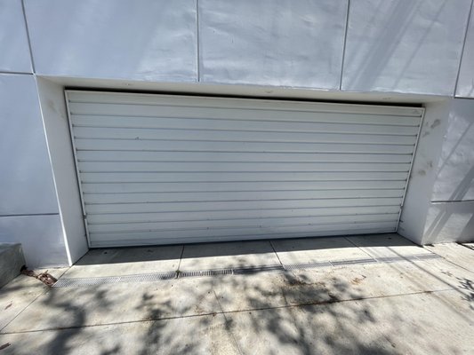 Custom Fabrication - We had an old door with a custom size. It was also a single panel door which is tough to come by. We fabricated a new single door panel to replace the garage door in the photo. Custom Fabrication - We had an old door with a custom size. It was also a single panel door which is tough to come by. We fabricated a new single door panel to replace the garage door in the photo.