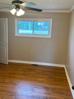 Home Updated - This was an old1950s home that we brought back to life. We refreshed the ceilings, and changed the whole interior from the very outdated colors to this beautiful color by Behr that was hand picked by our customers. Home Updated - This was an old1950s home that we brought back to life. We refreshed the ceilings, and changed the whole interior from the very outdated colors to this beautiful color by Behr that was hand picked by our customers.