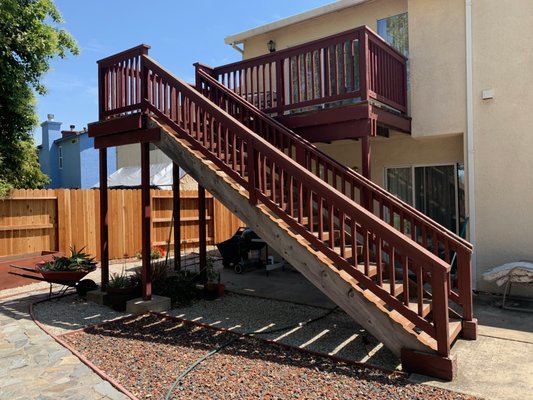 Redwood Decks - New Redwood Deck Redwood Decks - New Redwood Deck