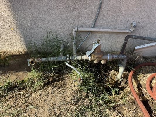 Changet PRV - Old Pressure Redusing Valve Changet a New One Changet PRV - Old Pressure Redusing Valve Changet a New One