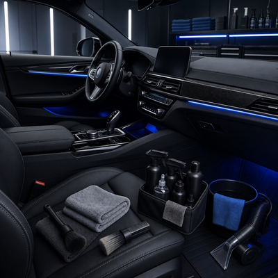 Interior Detailing - Revitalize your vehicle’s cabin with our premium interior detailing services. We deep-clean and sanitize every surface—vacuuming carpets and seats, shampooing upholstery, treating leather, wiping down dashboards and panels, and removing stains and odors. Our attention to detail leaves your car fresh, spotless, and comfortable, ensuring a healthier, more enjoyable drive. Experience the difference of a truly clean interior with our expert detailing team. Interior Detailing - Revitalize your vehicle’s cabin with our premium interior detailing services. We deep-clean and sanitize every surface—vacuuming carpets and seats, shampooing upholstery, treating leather, wiping down dashboards and panels, and removing stains and odors. Our attention to detail leaves your car fresh, spotless, and comfortable, ensuring a healthier, more enjoyable drive. Experience the difference of a truly clean interior with our expert detailing team.