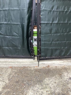 Metal gate repair - This is a severely damaged gate that was hit by something. We had to repair the hinges as well as repair a serious rest, straightened it out and welded it back together stronger than ever. Painted it and prove that it closed normally worked properly and rested in its original position. Metal gate repair - This is a severely damaged gate that was hit by something. We had to repair the hinges as well as repair a serious rest, straightened it out and welded it back together stronger than ever. Painted it and prove that it closed normally worked properly and rested in its original position.