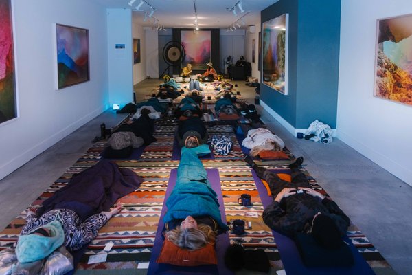 Hexton Gallery - Curated Experience - We offer Curated experiences for group connection, breakthroughs, shifting perspectives, personal insights, healing, creativity, release, and deep reset. The science behind the certified techniques is not only highly enjoyable but very notable for entraining our mind-body in deep healing states and enhancing connectivity as well as creativity (flow state). We work with everyone from successful Companies, CEOs, and Professional Athletes to Bridal Groups and Families. With enjoyable time-tested and scientifically proven ways to achieve such a broad spectrum of healing and health benefits that actually expand our understanding of what is possible in life, connection, and understanding of reality then why not give it a try. Contact us today so we can give you a best understanding of what we can do for you and your group!